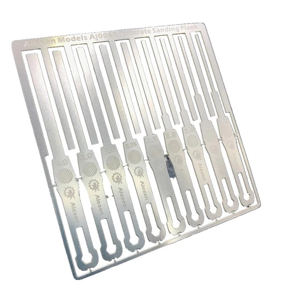 9 In 1 Anti-skid Steel Grinding Stick Model Building Tools For Gundam