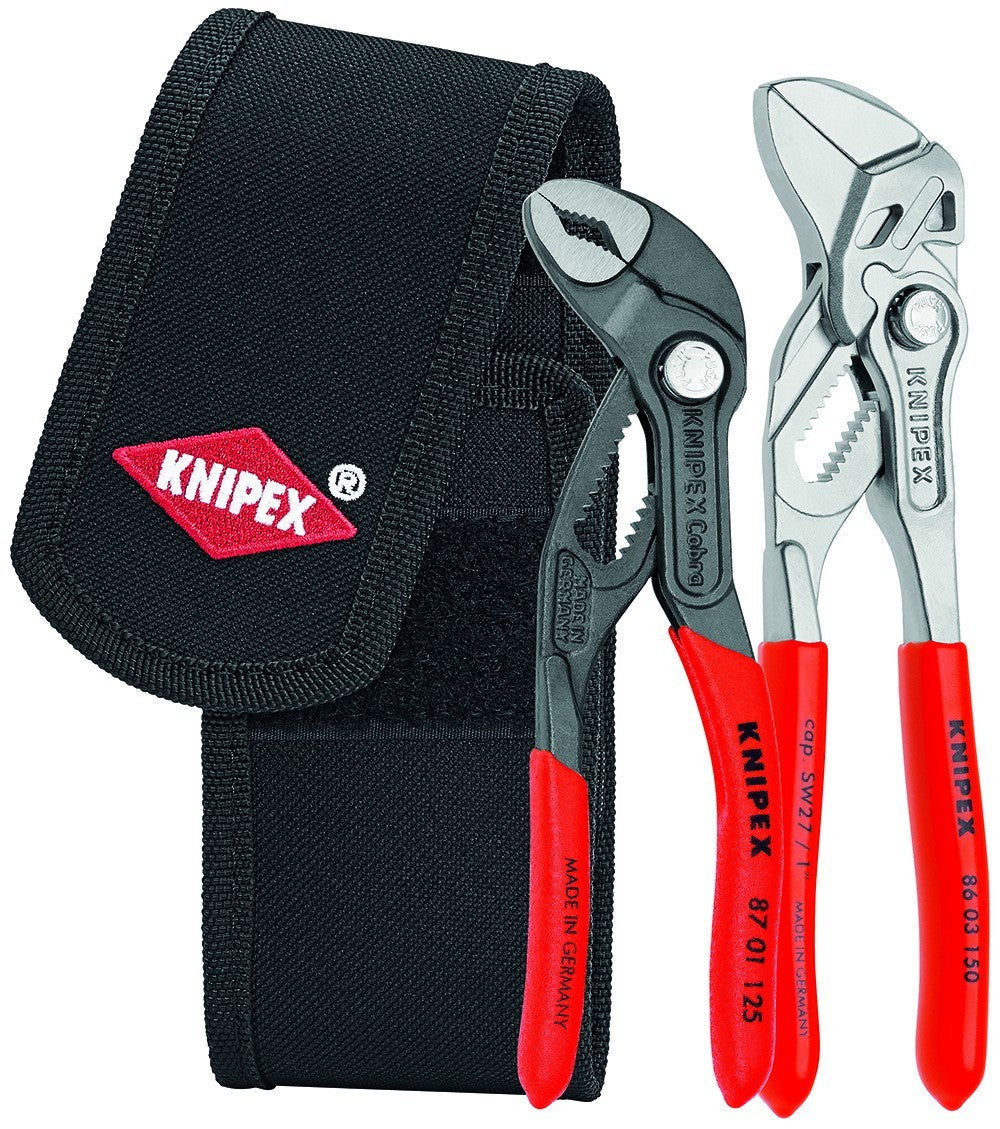 Knipex 2pc Mini Cobra Pliers Wrench Set
