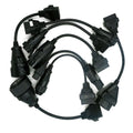 Metal & Plastic Full Diagnostic Tool Adapter Cable For Truck Car Obd2