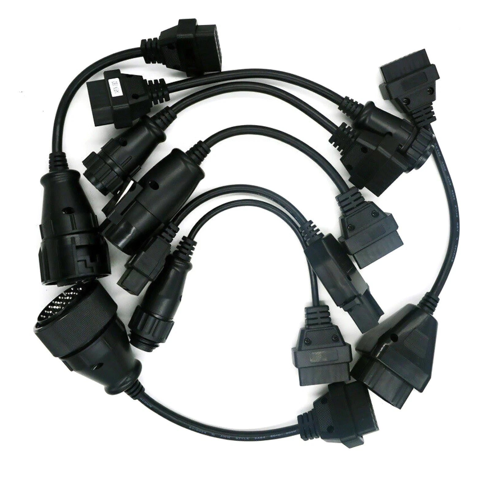 Metal & Plastic Full Diagnostic Tool Adapter Cable For Truck Car Obd2