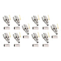 Mini-uhf Male Crimps Connector 50 Ohm For Rg-58/u Cable Radio Antenna