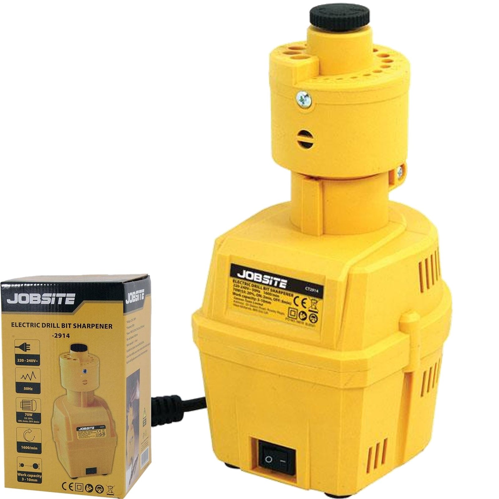 Jobsite Electric Drill Bits Sharpener by Jobsite
