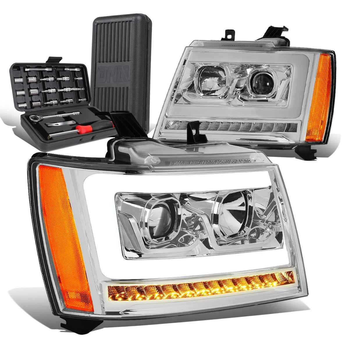 For 2007-2014 Tahoe Suburban Led Tube Chasing | Built Supply Co