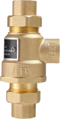 1/2" 9D-M3 Brass Backflow Preventer, 1/2 Inch Dual Check Valve with