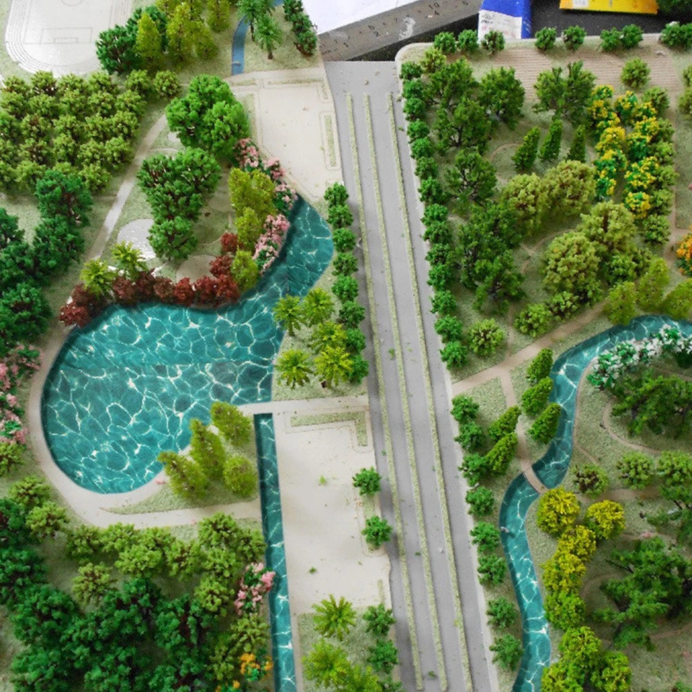 Ripple Water Effect River Diorama Scenery For Diy Model Railway Layout