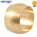 1/4" Tube / Pipe / Hardline Adapter Brass Olive / Insert