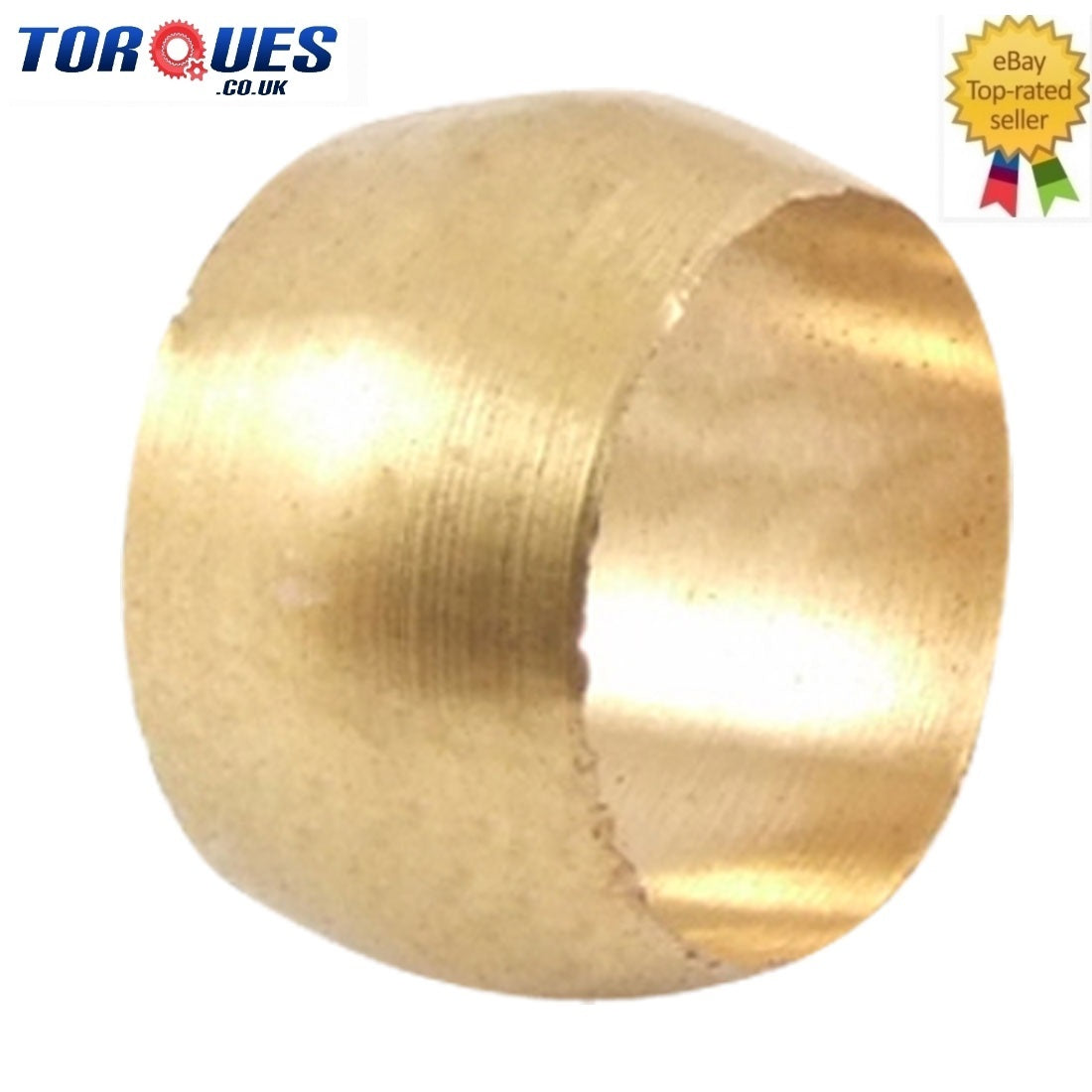 1/4" Tube / Pipe / Hardline Adapter Brass Olive / Insert