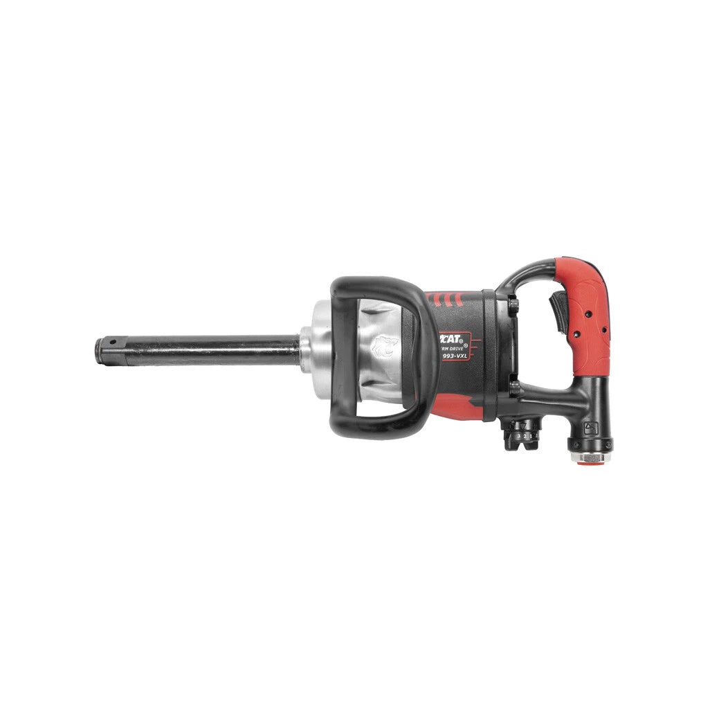 Aircat Vibrotherm Drive 1" Air Impact Wrench Straight With 7" Anvil