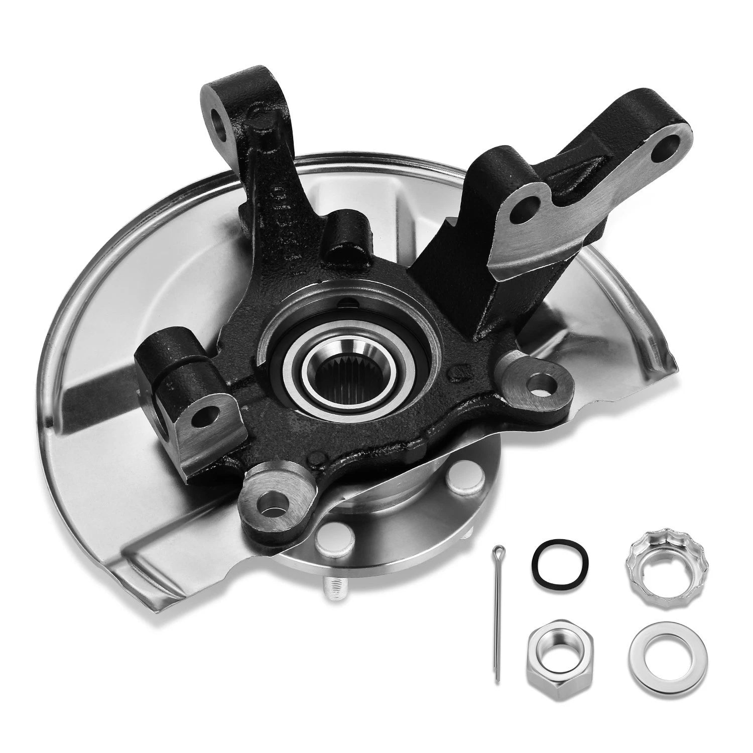 Fit 07-17 Caliber Compass Patriot Front Left Driver Loaded Wheel