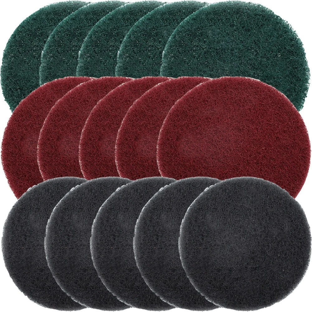 5x/set Nylon Polishing Pad 4 Cleaning Cloth Scrub Pad Industrial