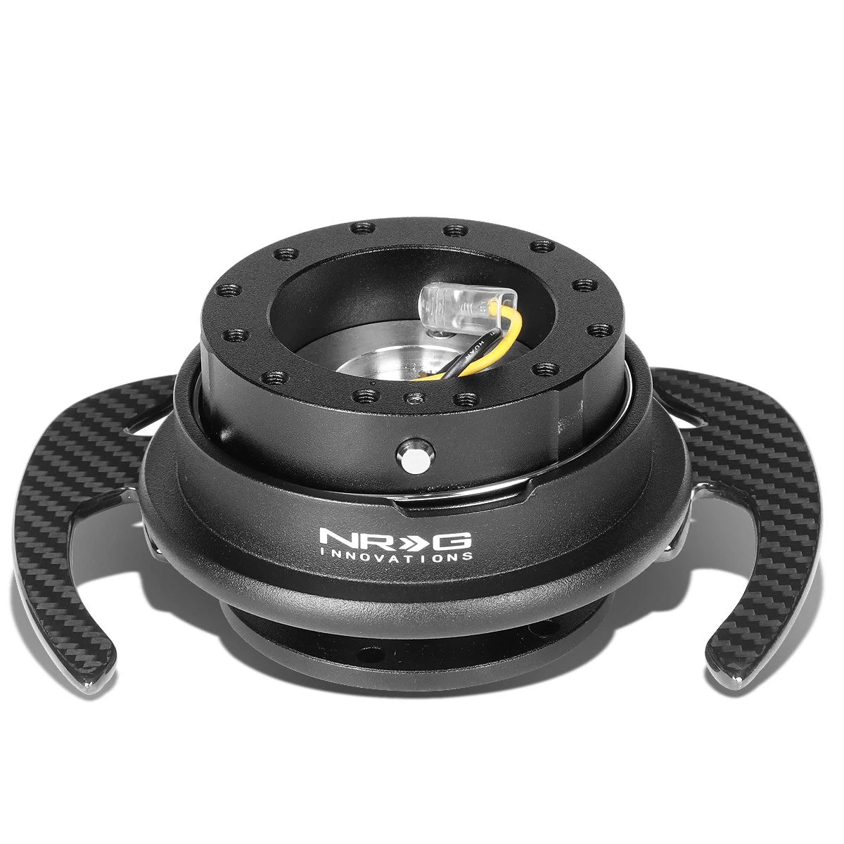 Nrg Aluminum 6-bolt Steering Wheel Quick Release Adapter Gen 4.0
