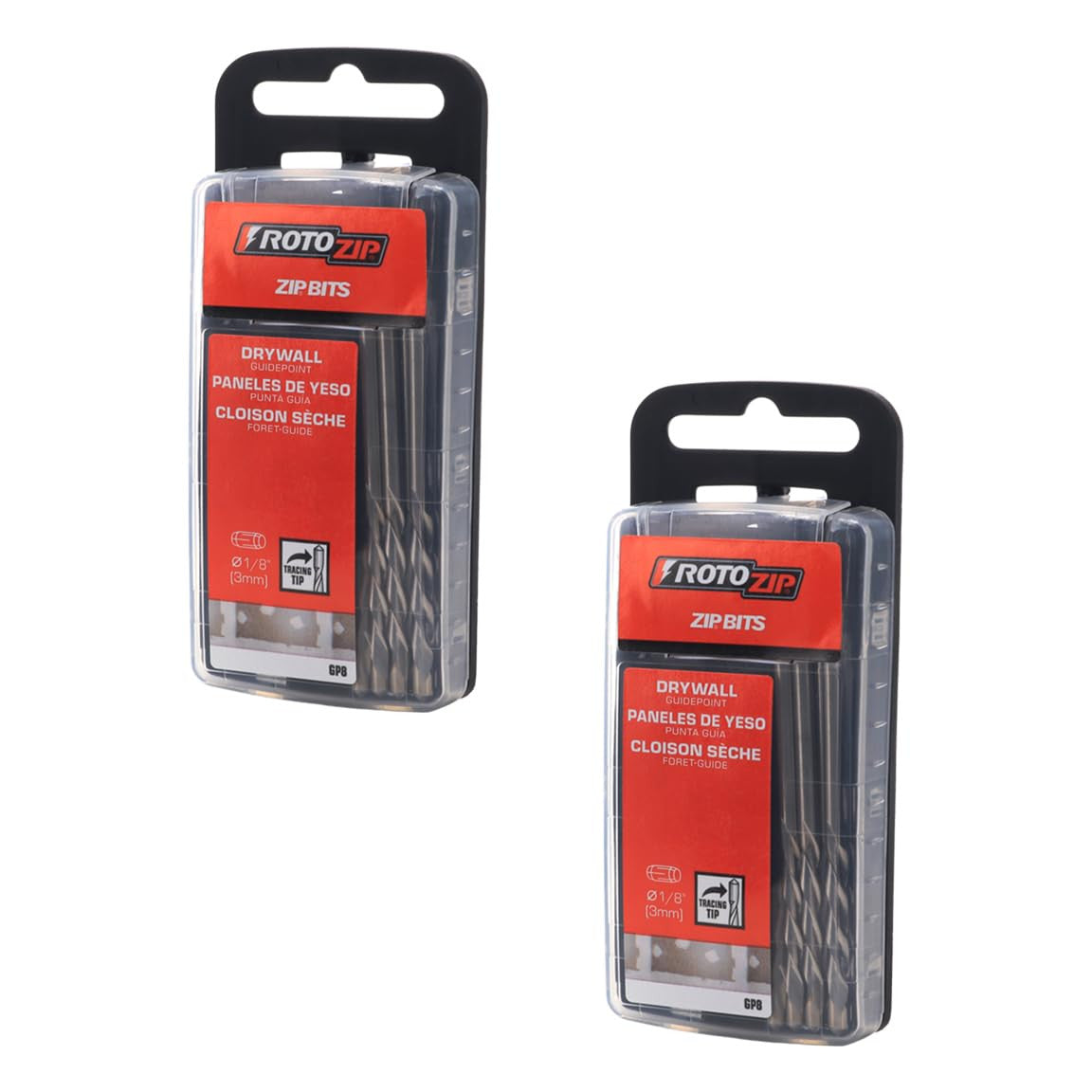 Roto-Zip 1/8" Guide Point Drywall Router Bits by Roto-Zip