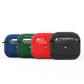 Shockproof Carbon Fiber Design Earphone Buckle Case For Airpods 4th