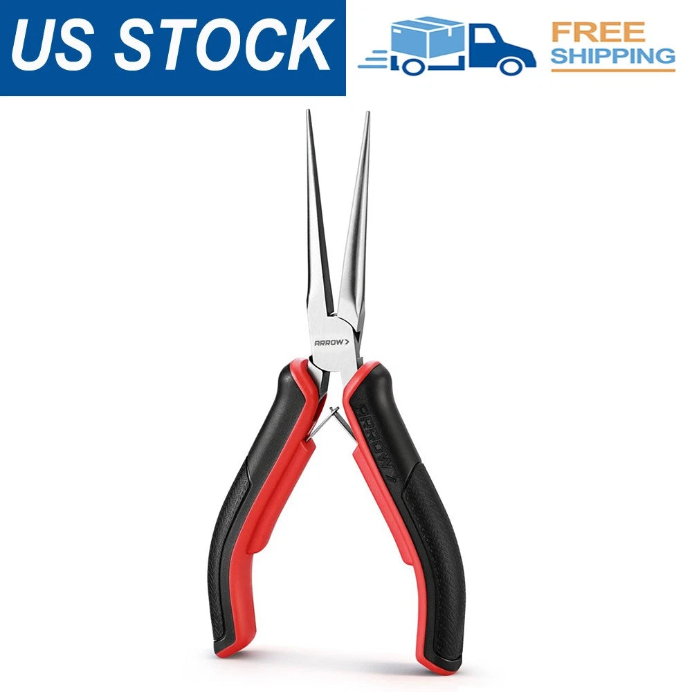 Arrow 6" Needle Nose Pliers Mini Long Nose Plier For Jewelry Making