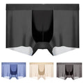 Soft Ice Silk Underwear For Men With Breathable Pouch And Stylish