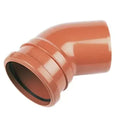 Push-Fit 45° Single Socket Bend 110mm - 2 Pack