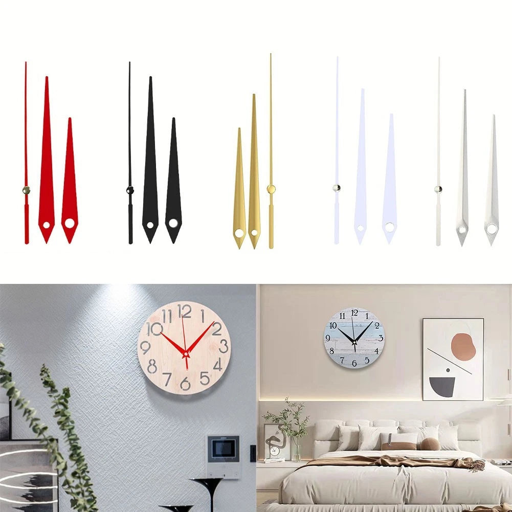 Lightweight Aluminum Clock Hands For Clock Repair And Replacement Set