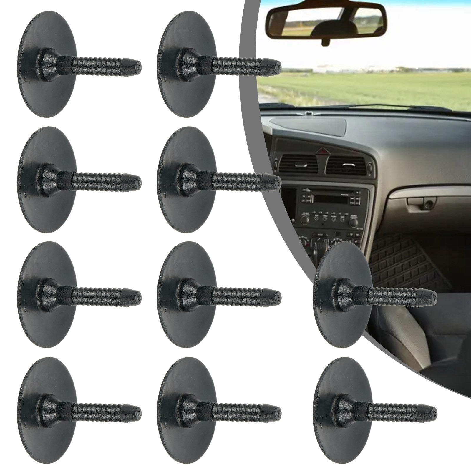 Brand New Nylon Clip Fasteners Clips Plastic 07147296886 Exterior PartOpens in a