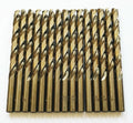 15 CRAFTSMAN 21/64" COBALT HIGH SPEED STEEL DRILL BITS SPLIT POINT METAL