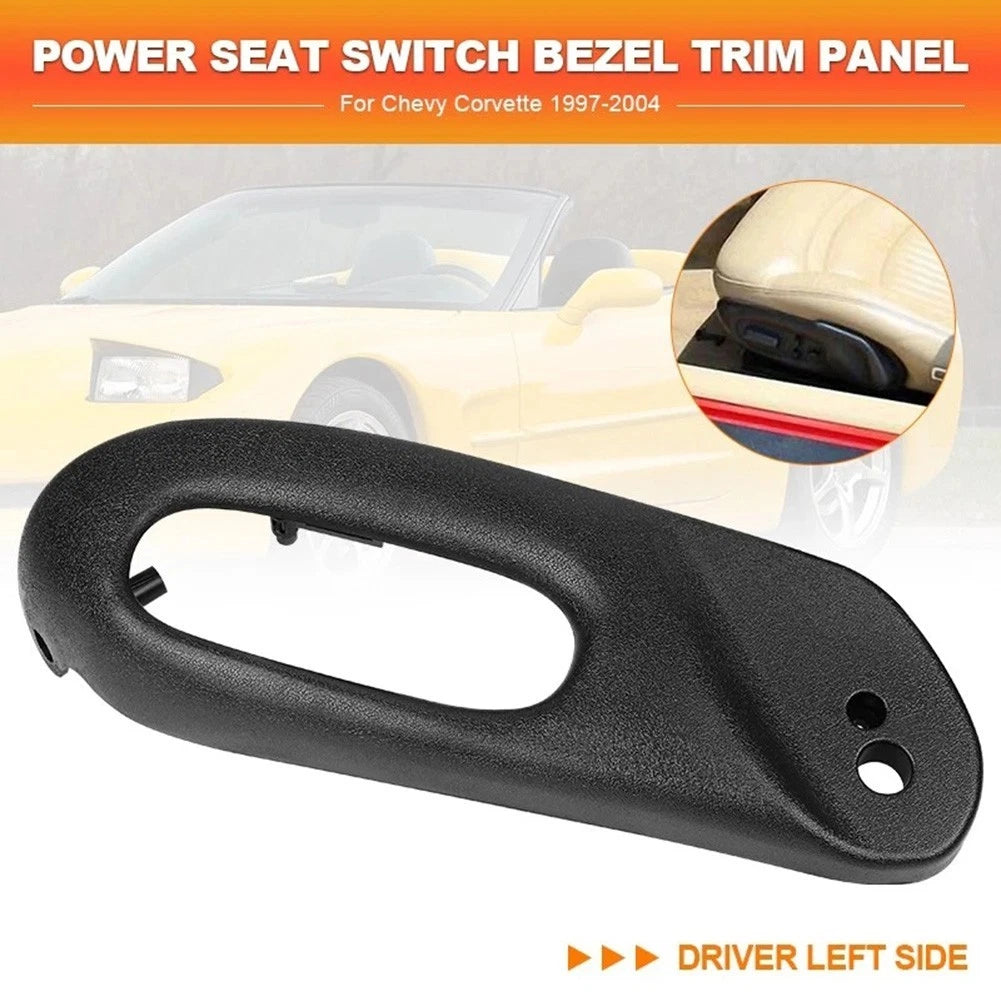 Factory Spec Seat Switch Bezel Trim For Corvette C5 Driver Side