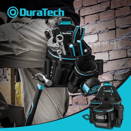 DuraTech Tool Pouch with Belt Clip for Electricians by DuraTech