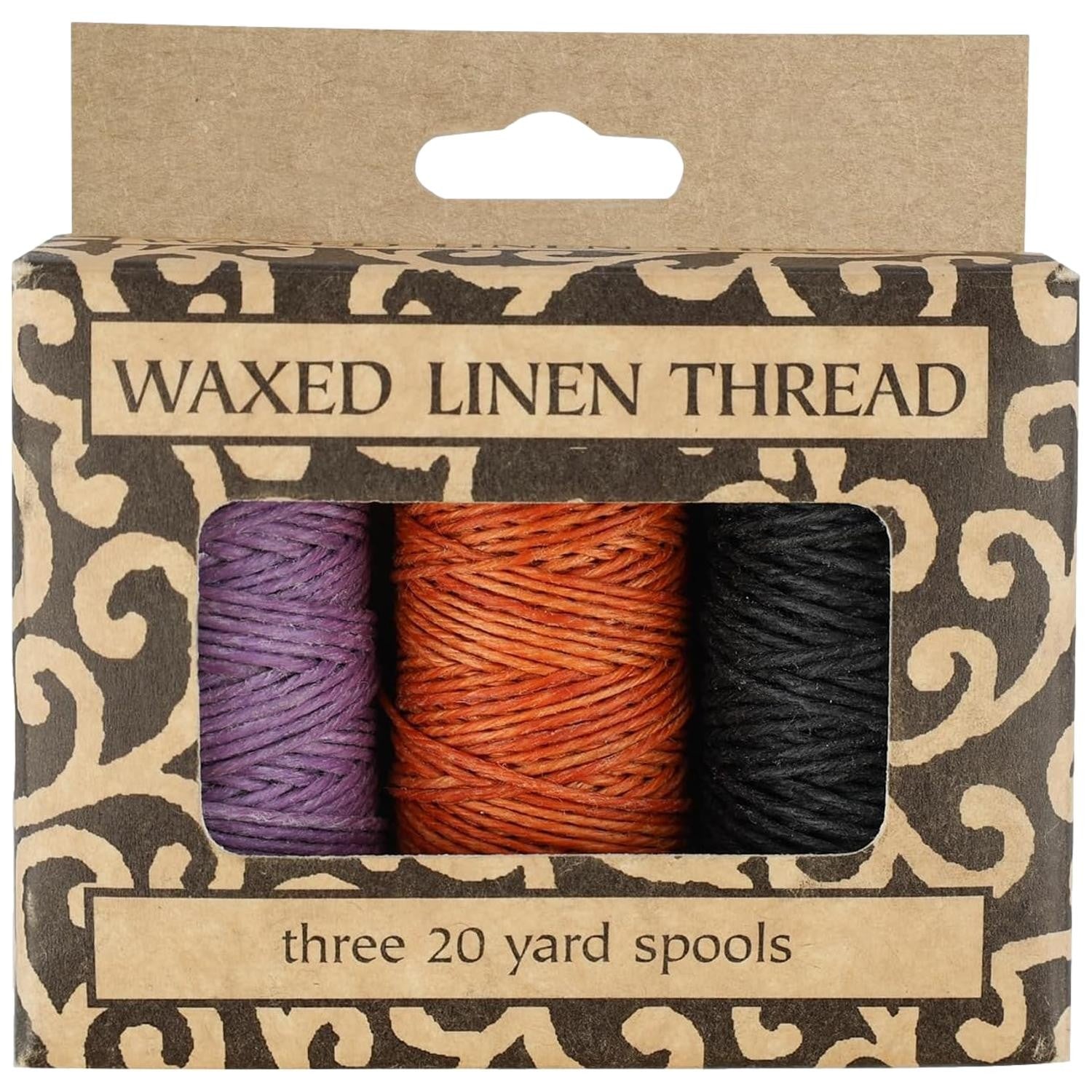 Linen Thread Waxed 20 Yards Books by Hand