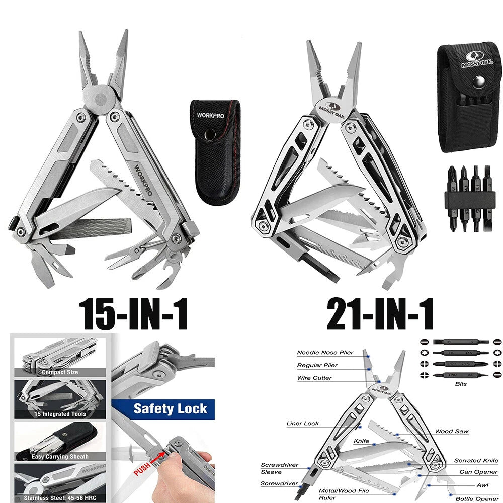 New Multitool 15-in-1/21-in-<wbr/>1 Stainless Steel | Built Supply Co