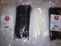 Black & White Nylon Cable Zip Ties