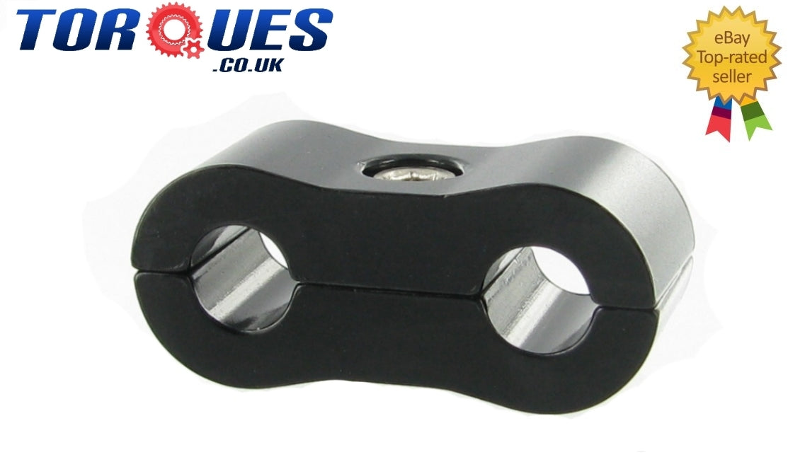 AN -3 (AN3) 6.4mm Black Billet Brake Hose Separator