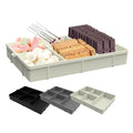 Silicone Compartment Tray For Organizing Ingredients At Smores Station