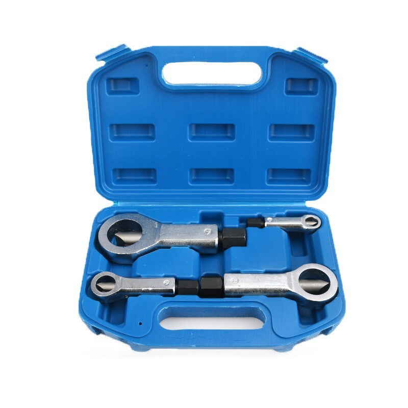 9-27MM 4PC Nut Splitter Broken Damage Corrode Stuck Nut Remover Set