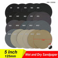 Sandpaper Pads 60-10000 Grit 125mm