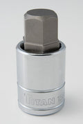 Titan Hex Bit Socket 1/2-Inch Drive 11/16" by Titan