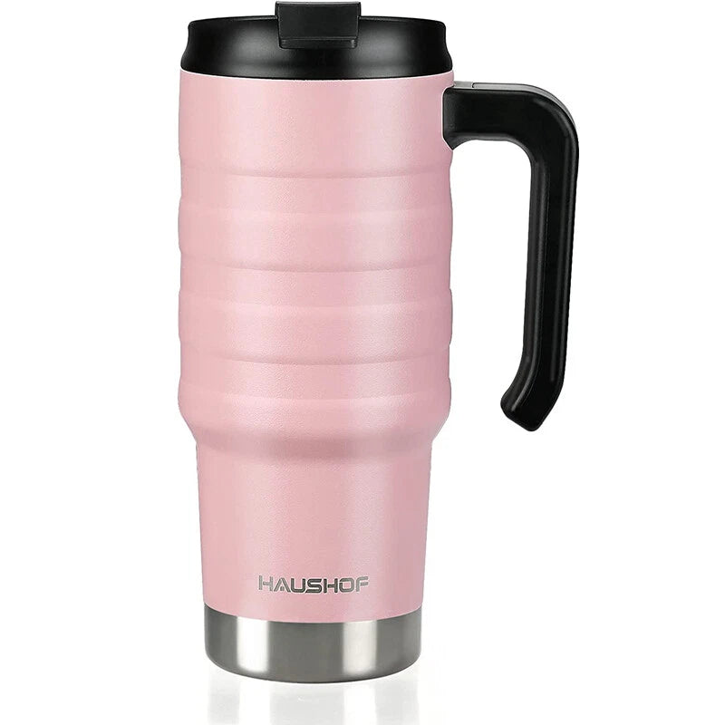 Haushof 24 Oz Travel Mug Double Wall Vacuum Steel | Built Supply Co