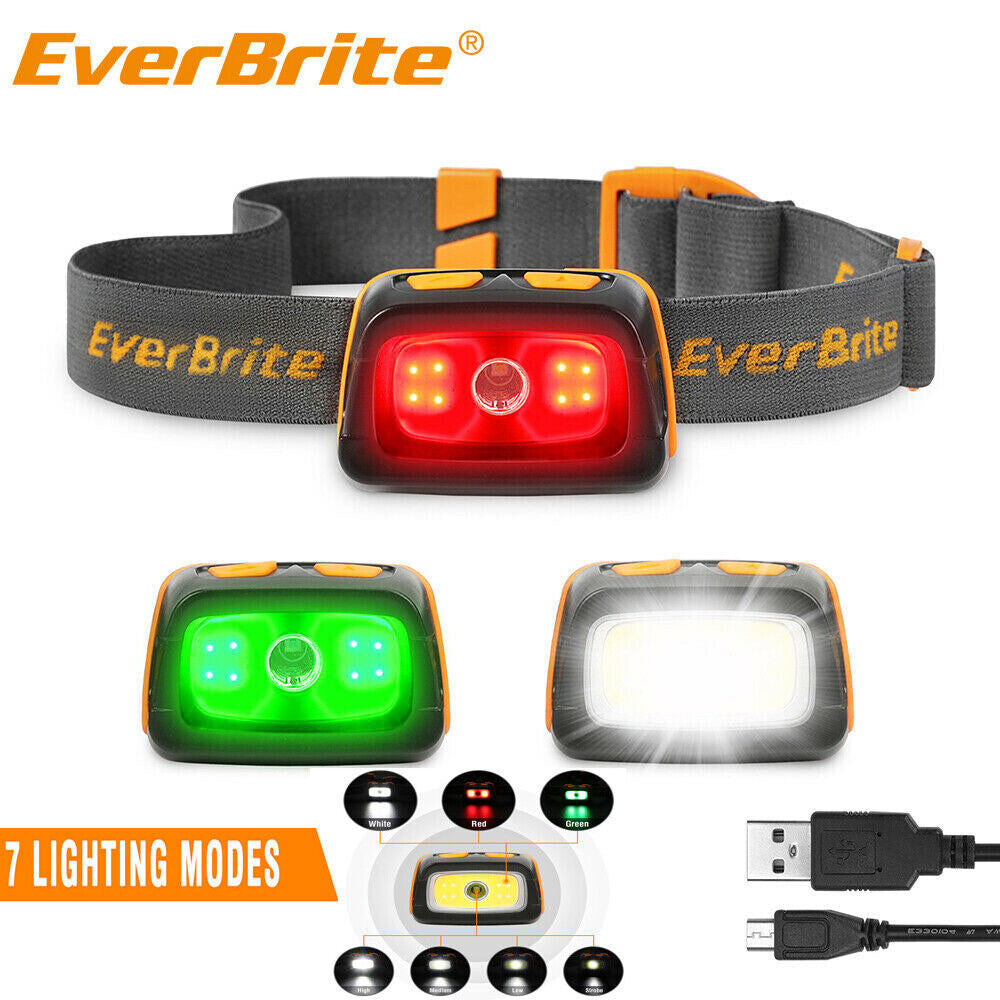 EverBrite LED Headlamp 7 Lighting Modes by EverBrite