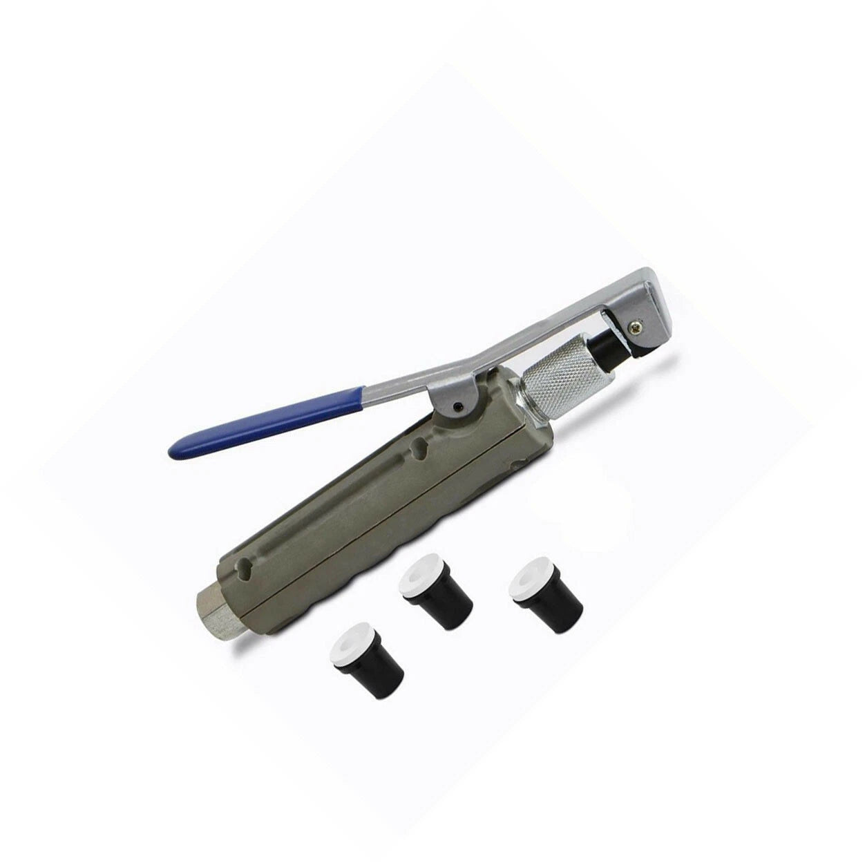 Sandblaster Nozzle Gun With 3 Ceramic Tips 1/4" Npt Air Inlet,