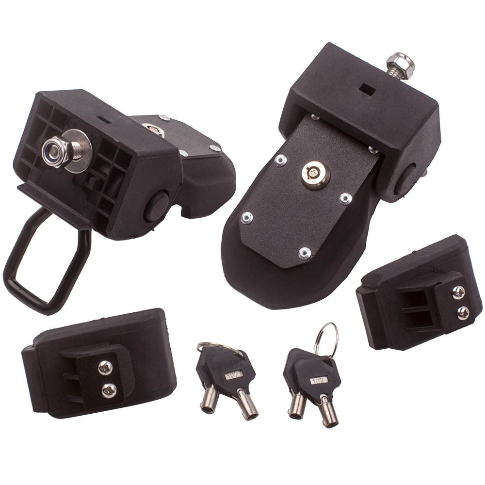 2Pcs Front Hood Latch Locking Catch with Key for Wrangler JL JLU
