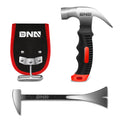 Durable 6-1/2" Stubby Hammer with Holster and Pry Bar