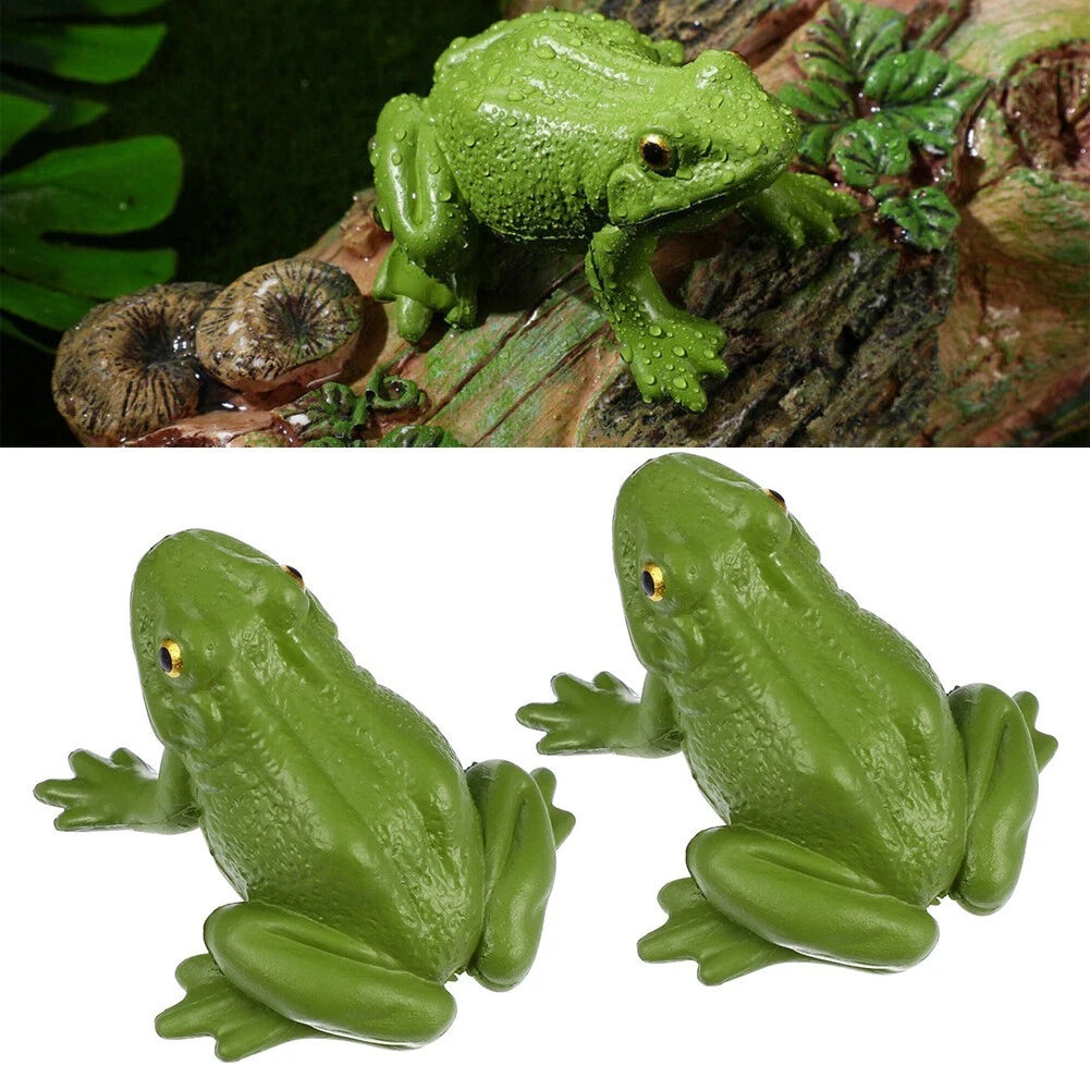 Exquisite Frog Animals Figurines For Creating A Pleasant Ambiance