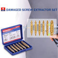 WORKPRO 6 PIECE Stripped Screw Extractor Set Broken Bolt Extractor