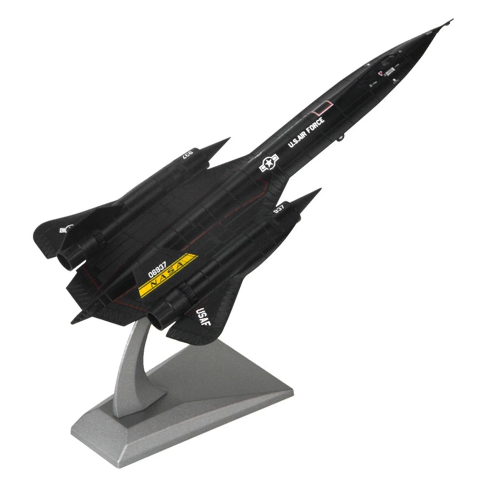 1:144 Sr-71 Aircraft Alloy Fighter Airplane Model Simulation