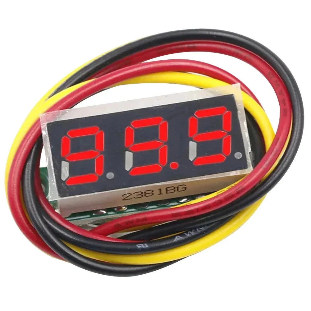 0.28 Inch Lcd Three Wire 2.5-100V Red Led Digital | Built Supply Co
