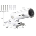 Outdoor Flag Holder Bracket Aluminum Alloy Adjustable Angles For
