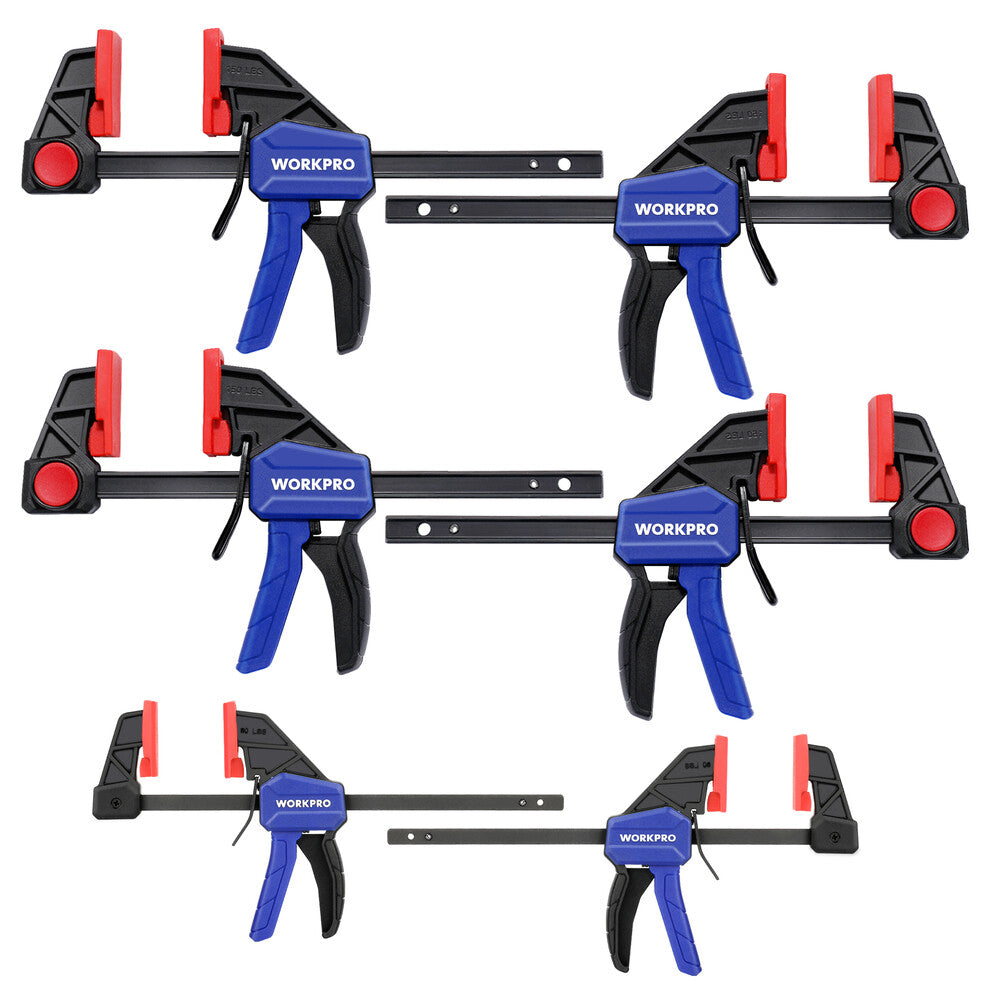 WORKPRO Mini Bar Clamp 6" One-Handed by WORKPRO
