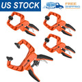 PONY 4-Pack 2'' Quick-Release Ratcheting Wood Clamps for Woodworking Hand Clamps