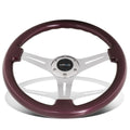 Nrg 35cm Chrome 2"deep Dish 3-spokes Purple Colored | Built Supply Co