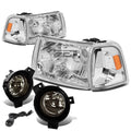 Chrome Housing Headlight+ambe<wbr/>r Corner | Built Supply Co
