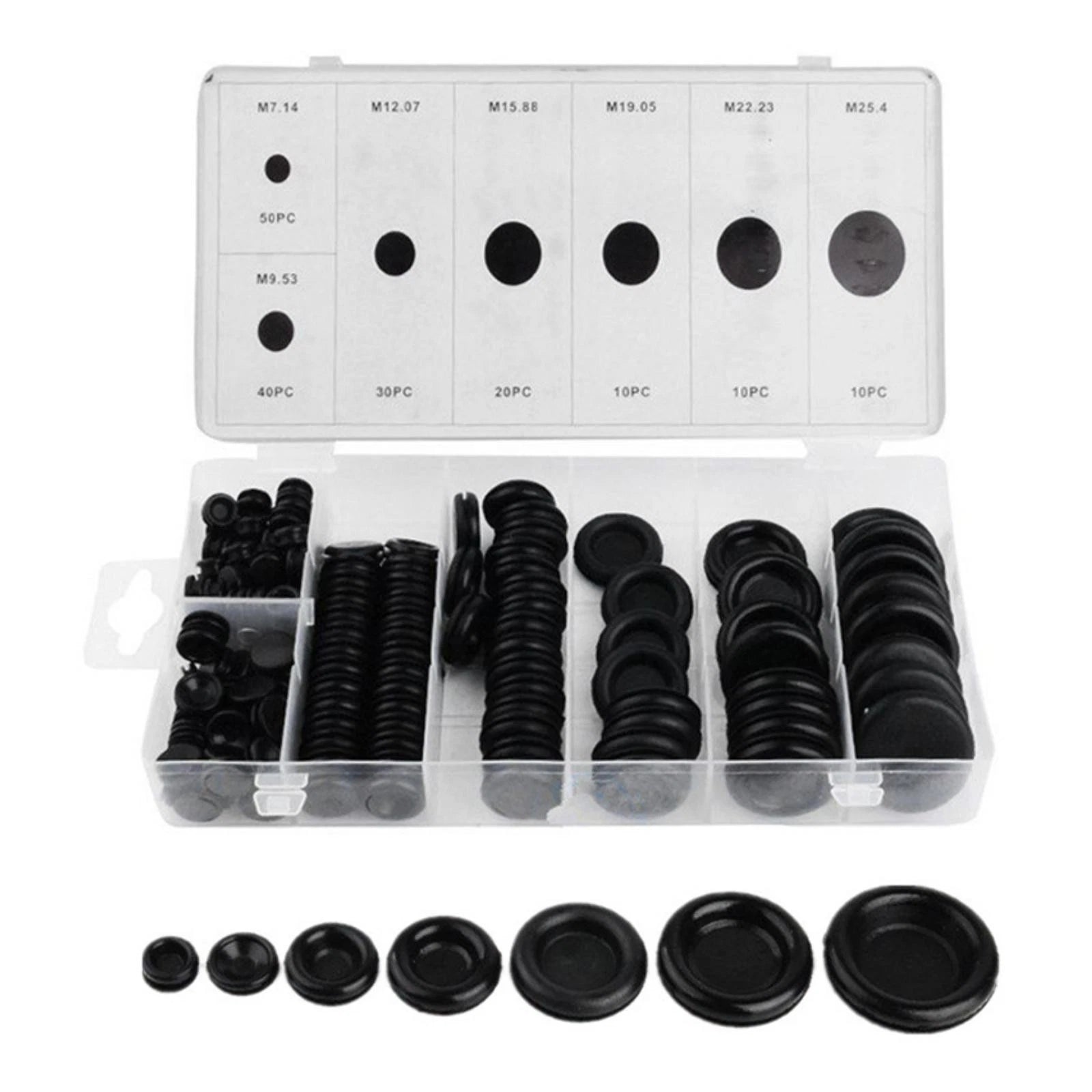 Rubber Washer Firewall Hole Plug Eyelet Set Gasket Seal Ring