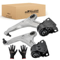 2x Front Lower LH RH Control Arms w/Bushings for 2013-2020 Ford Fusion