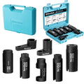 DURATECH 7PCS O2 Oxygen Sensor & Oil Pressure Socket Set Premium Material Tool